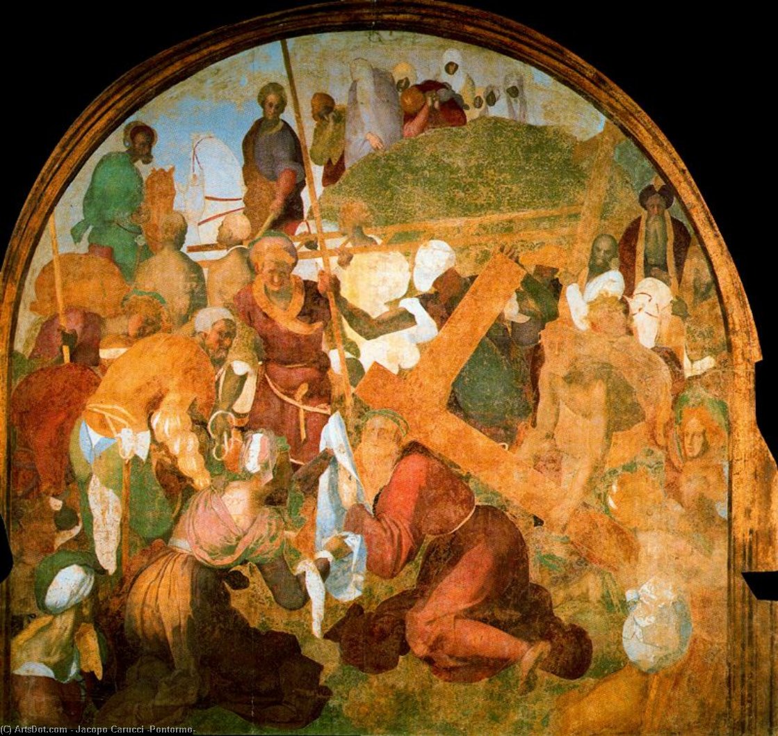 The Ascent To Calvary — Якопо Каруччи