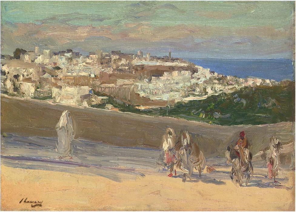 On The Fez Road, Tangiers — Sir John Lavery