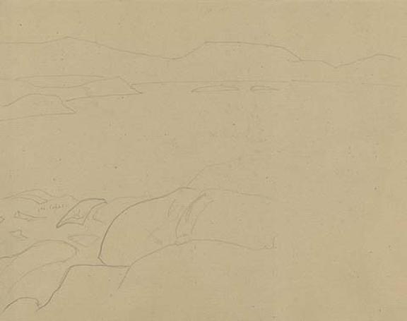 Sketch Of Landscape 17 — Nicholas Roerich