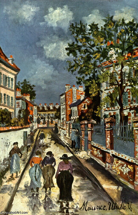 Street — Утрилло