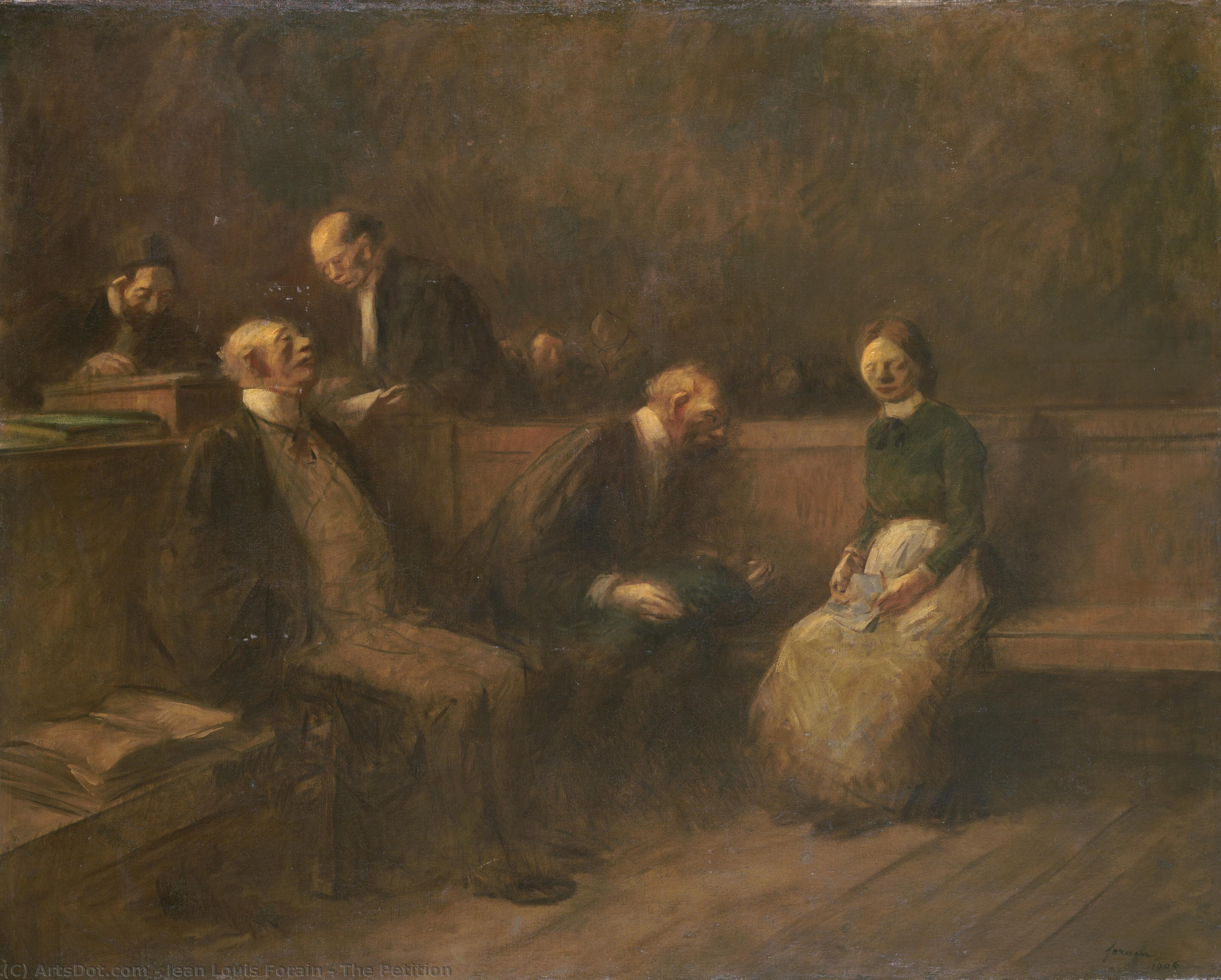 The Petition — Jean Louis Forain