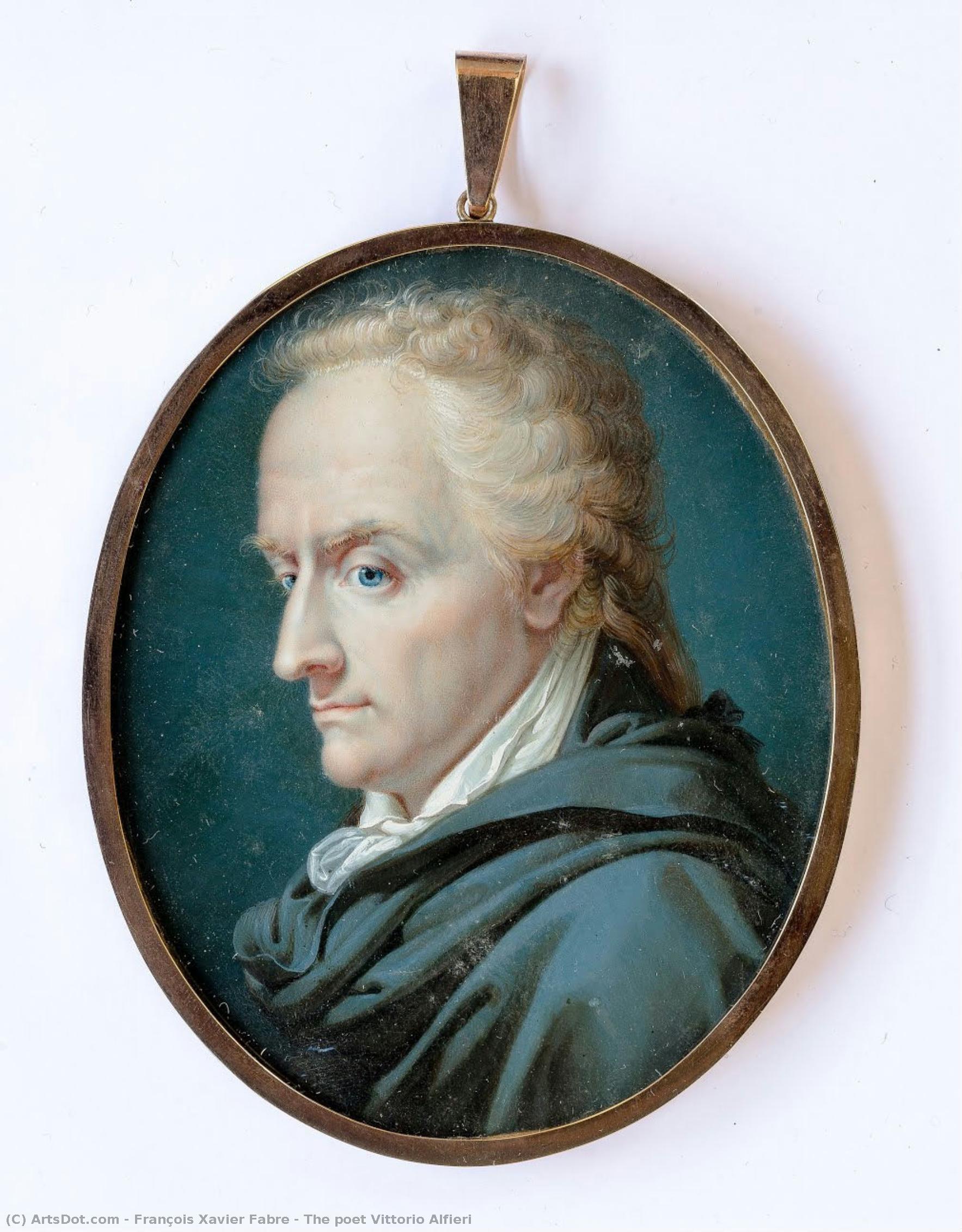 The Poet Vittorio Alfieri — François Xavier Fabre