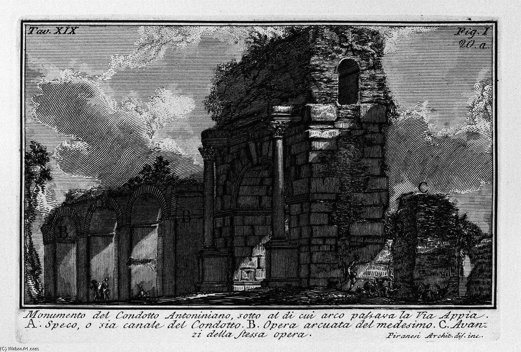The Roman Antiquities, T. 1, Plate Xix — Giovanni Battista Piranesi