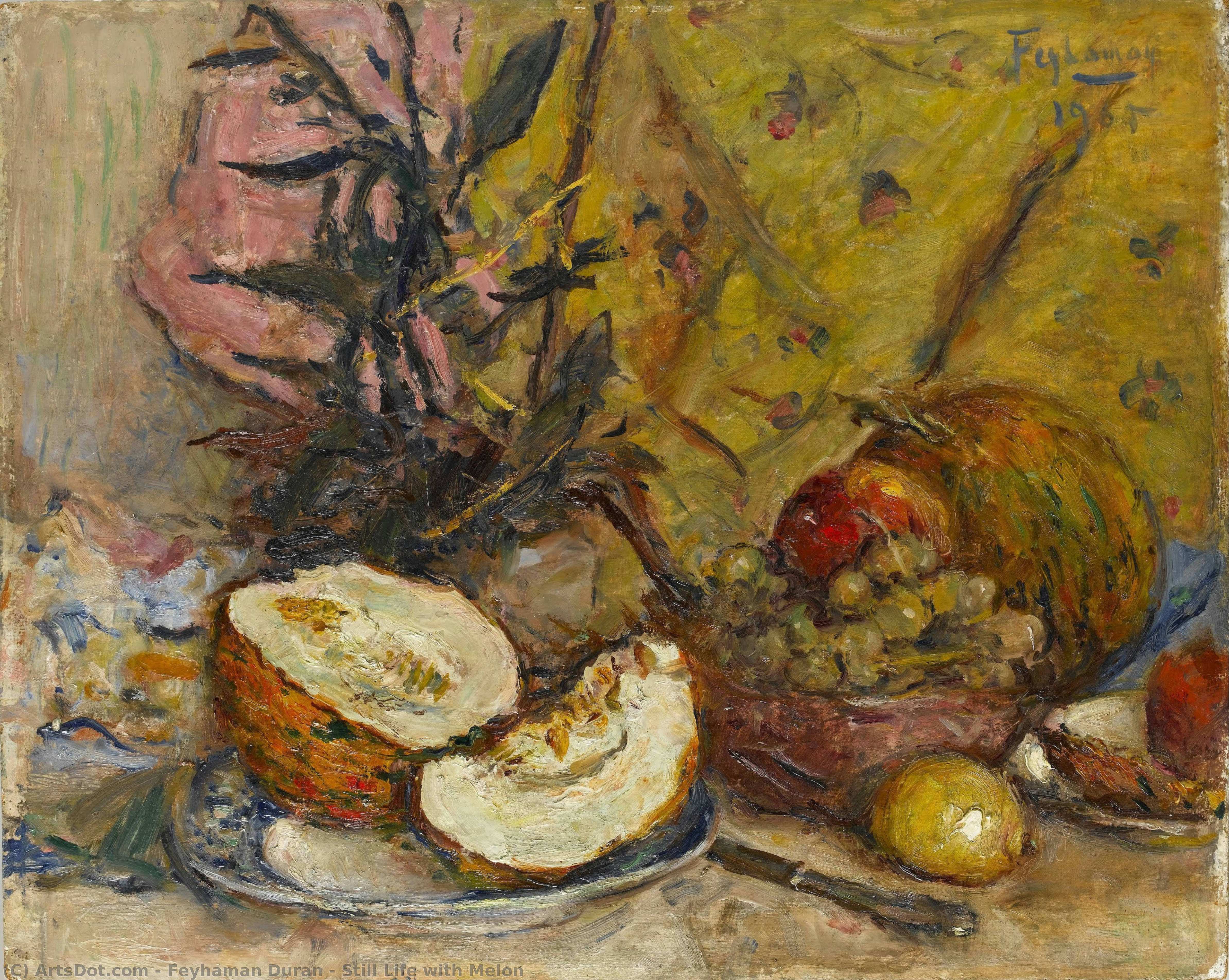 Still Life With Melon — Feyhaman Duran