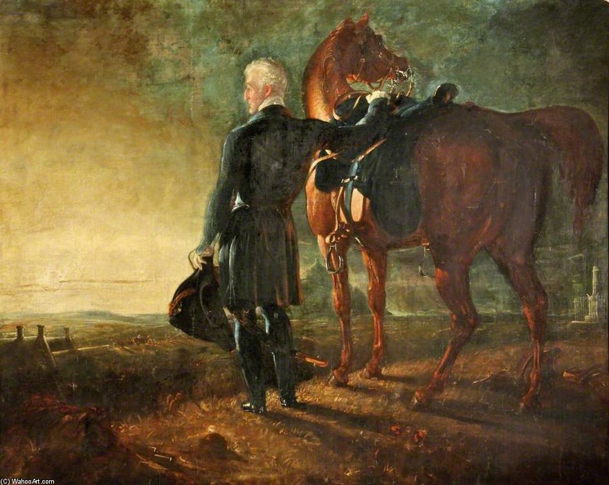 Wellington On The Field Of Waterloo — Benjamin Robert Haydon