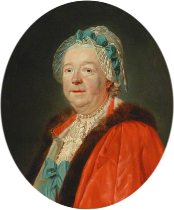 The Wife Of The Composer Christoph Willibald Glück — Antoine Vestier Avallon Paris