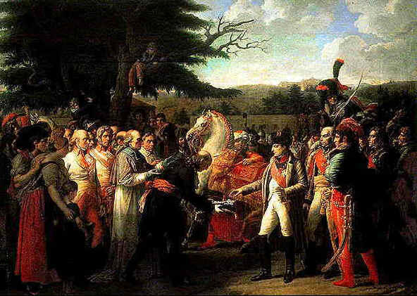 Napoleon Receives The Keys Of Vienna — Jean-auguste-dominique Ingres