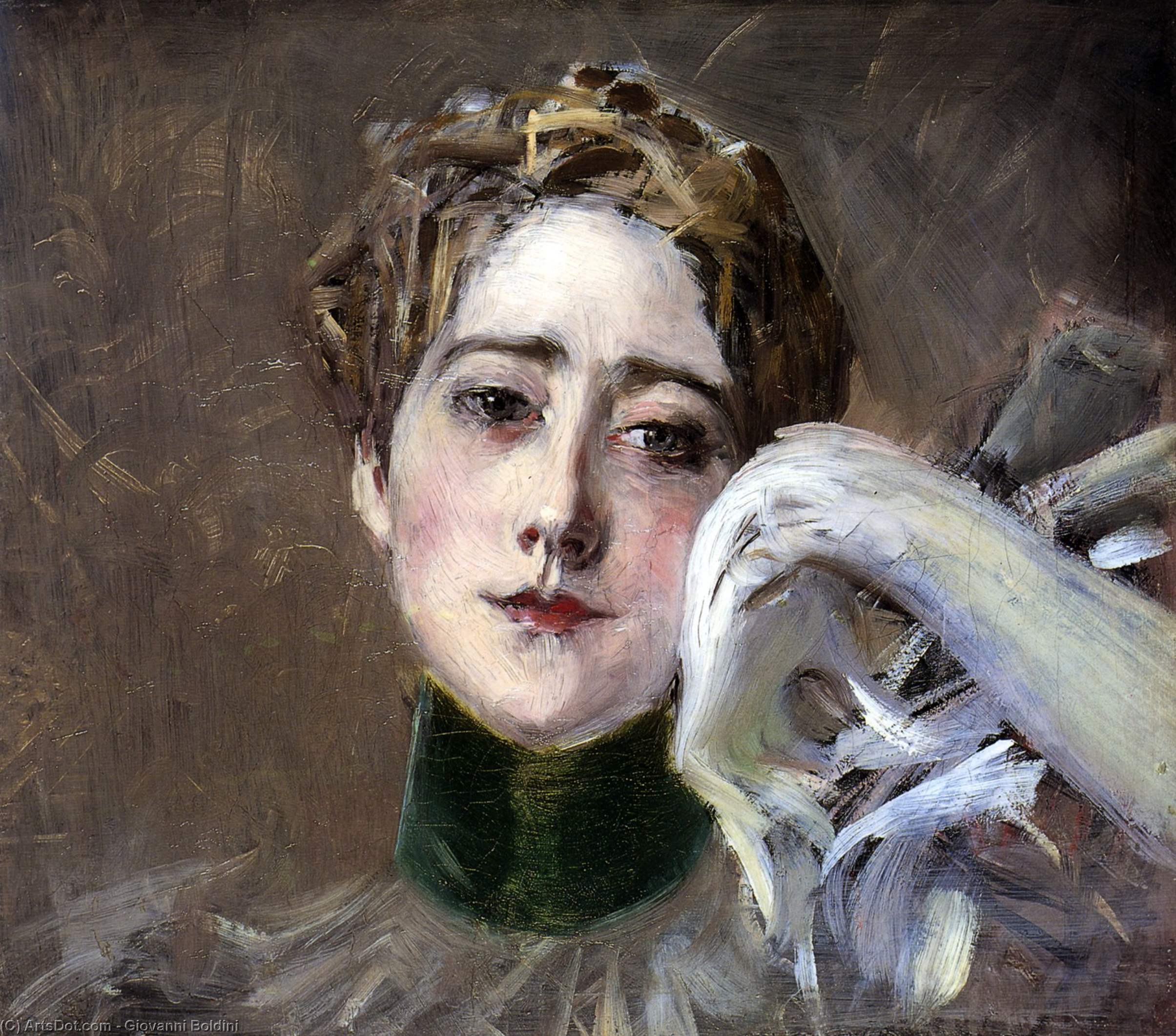Ritratto Di Principessa D'isenburg-birstein — Giovanni Boldini