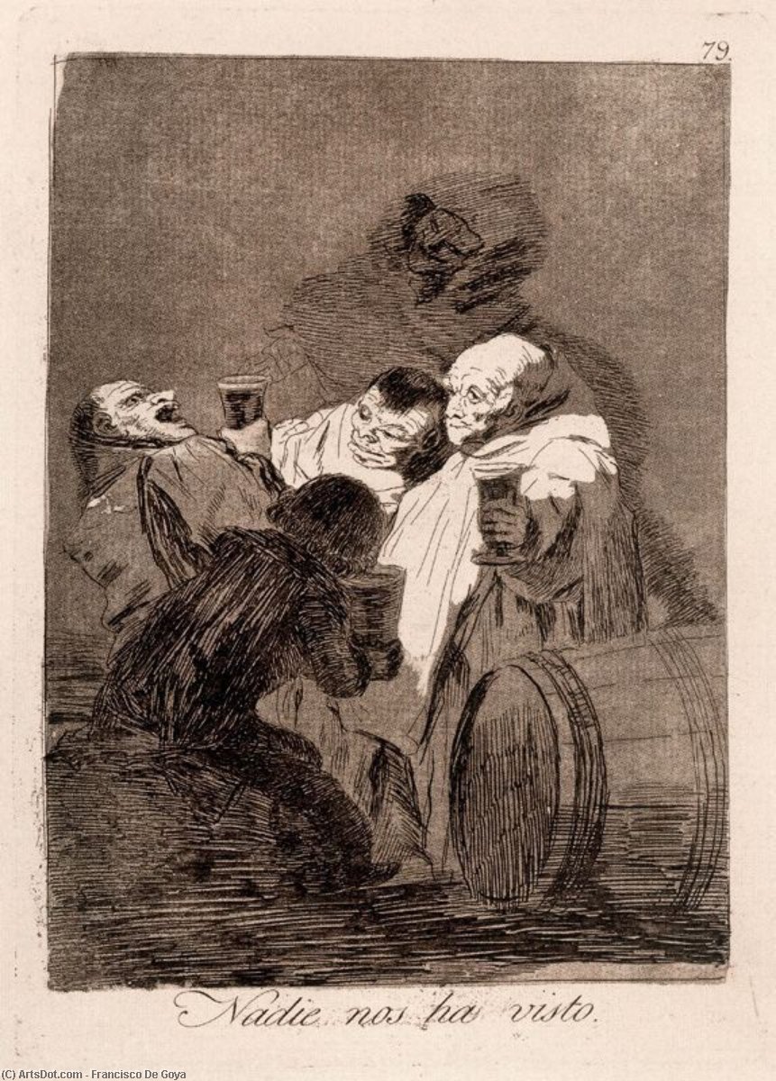 Nadie Nos Ha Visto — Francisco José De Goya Y Lucientes