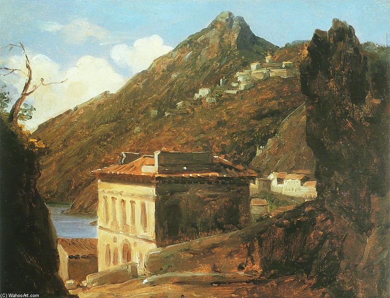 Lake Vietri — Auguste Jean Baptiste Vinchon