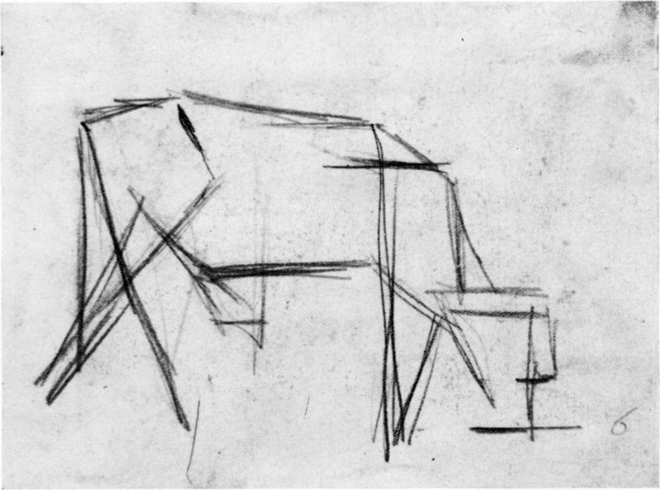 Composition (the Cow) — Theo Van Doesburg