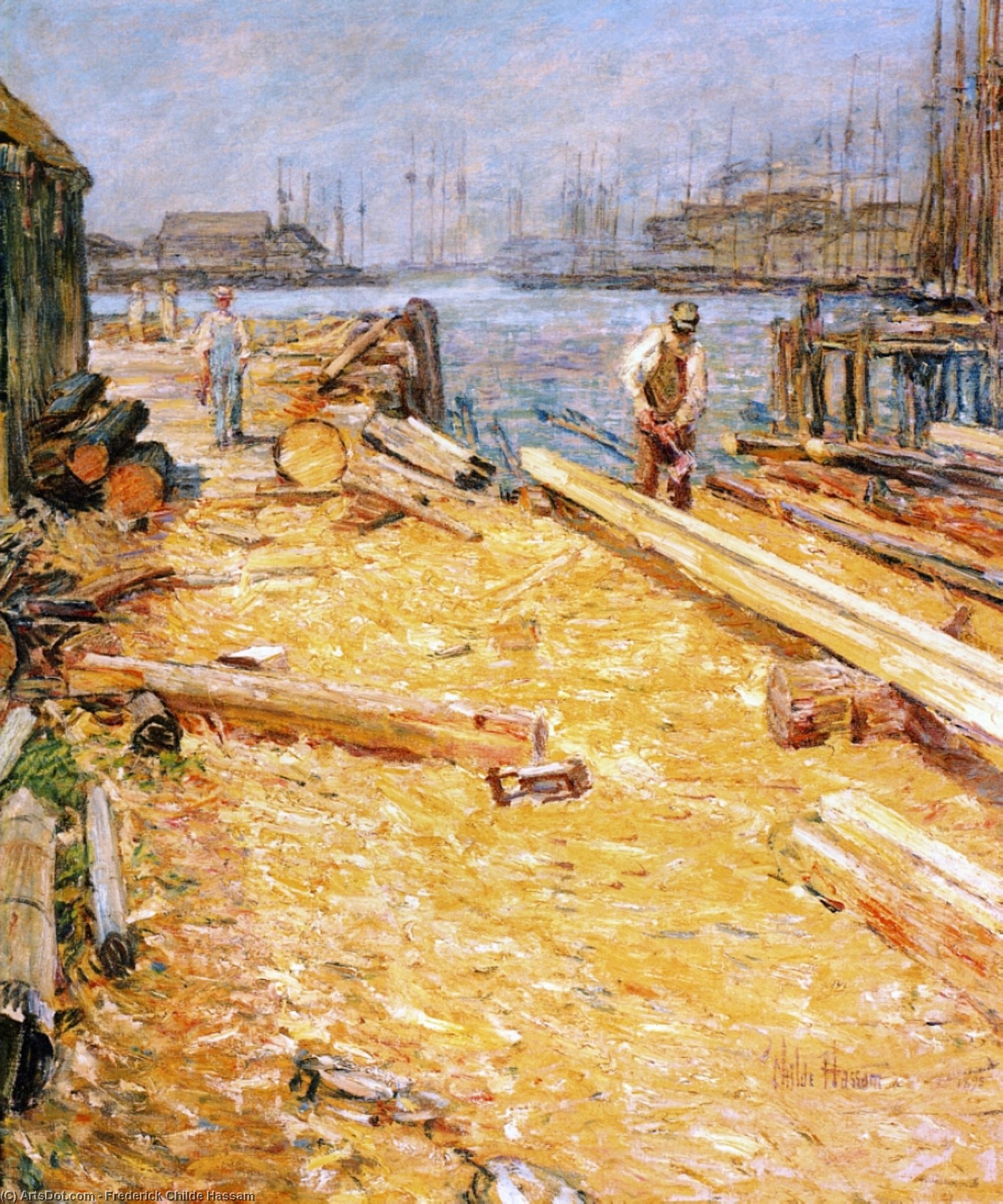 Sparyard, Inner Harbor, Gloucester — Гассам