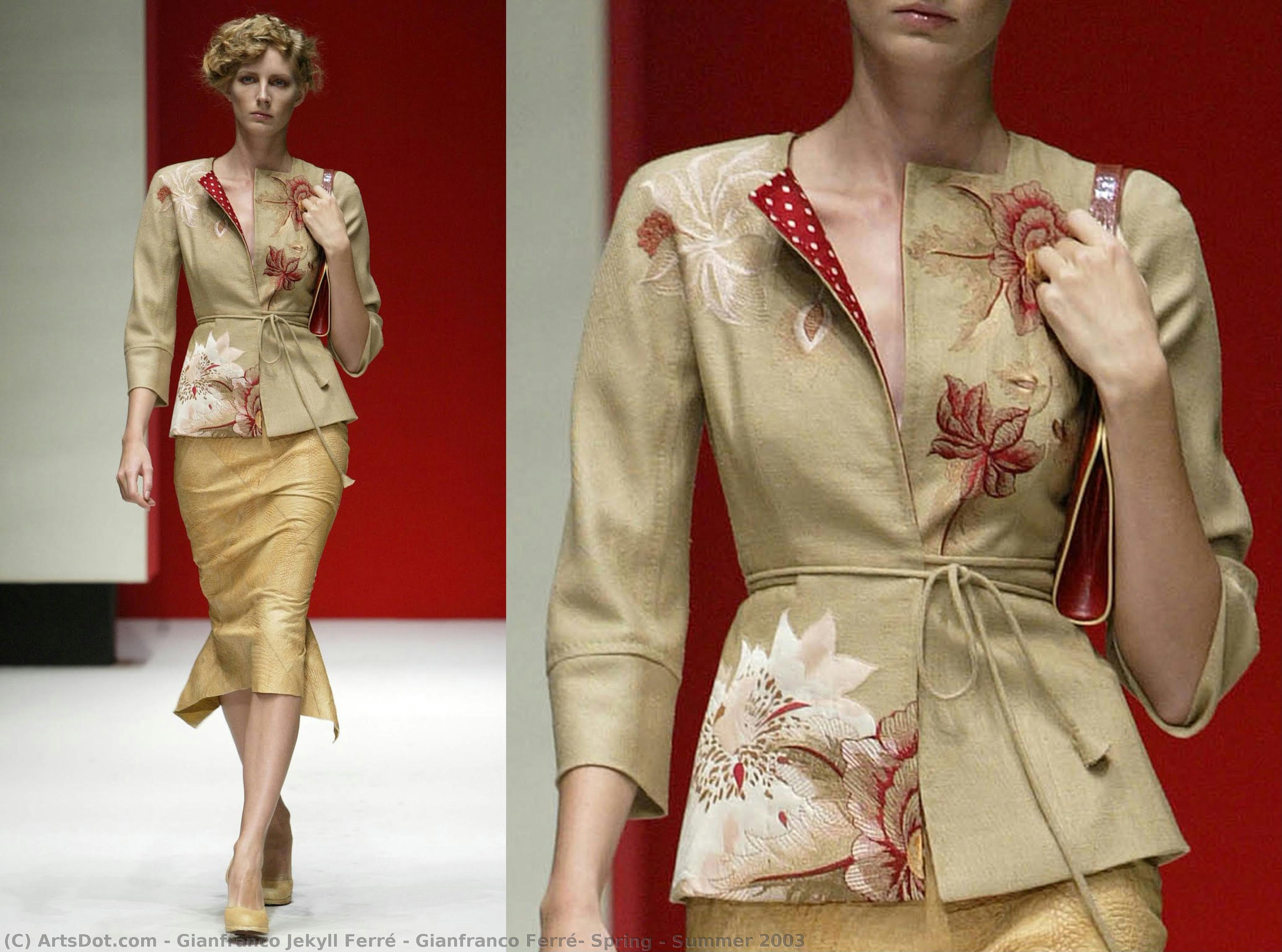 Gianfranco Ferré, Spring / Summer 2003 — Gianfranco Ferré