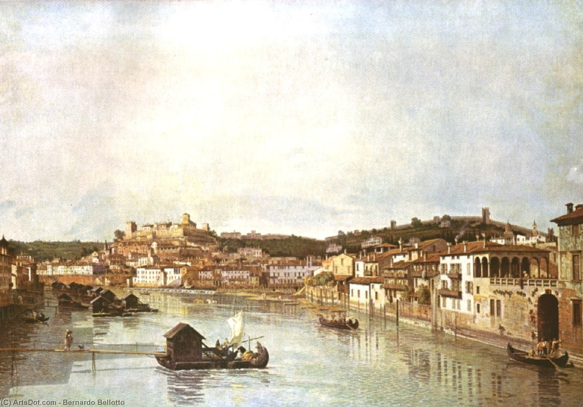 Verona Veduta — Bernardo Bellotto