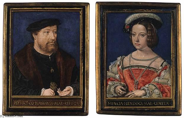 Henry Iii, Count Of Nassau-breda And Mencía De Mendoza — Simon Bening