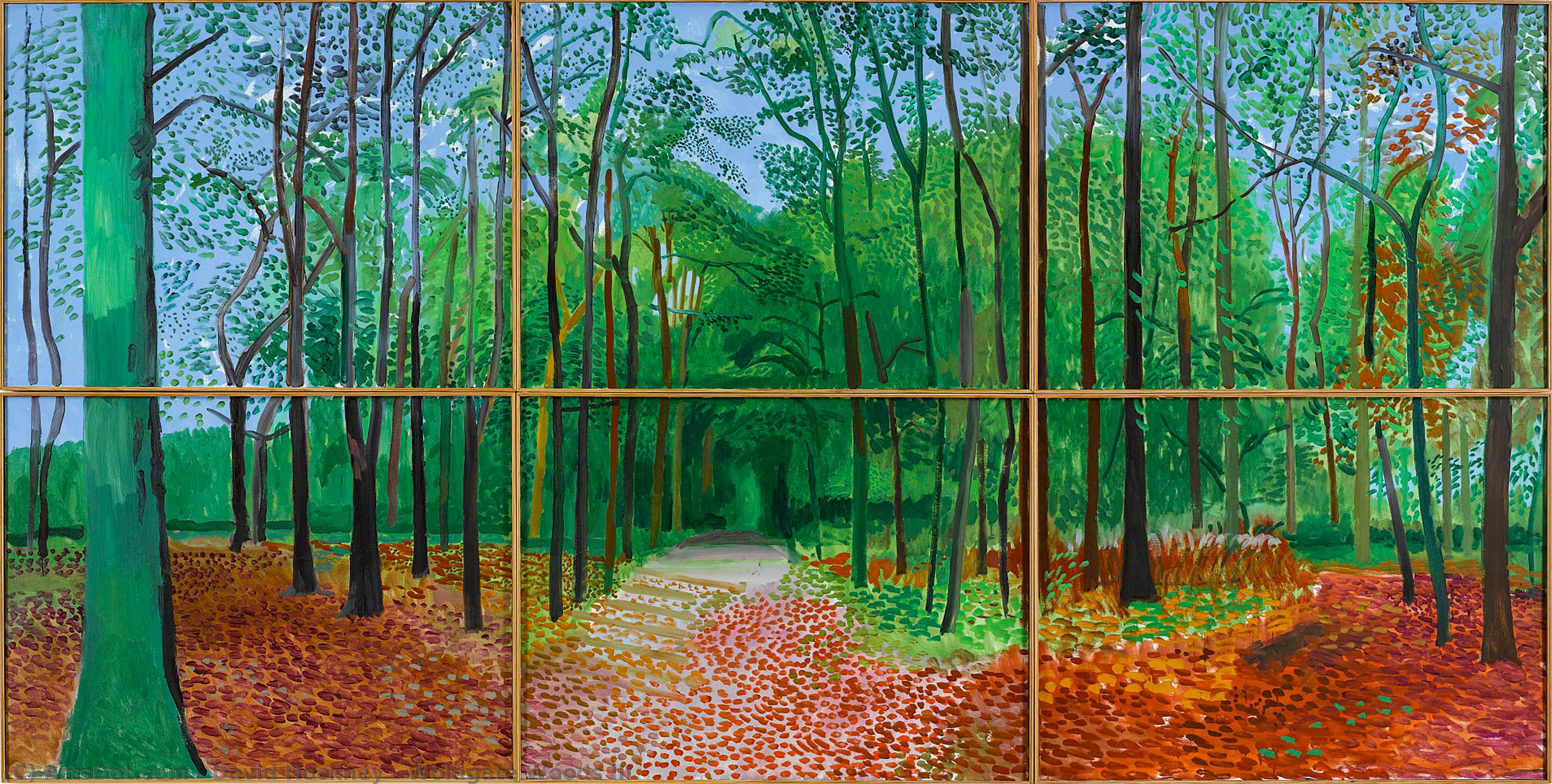 Woldgate Woods Iii — Дэвид Хокней