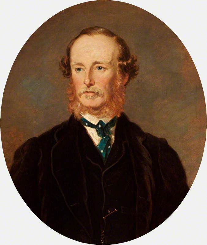 Orlando George Charles Bridgeman (1819–1898), 3rd Earl Of Bradford, Pc (after Francis Grant) — George Frederick Clarke