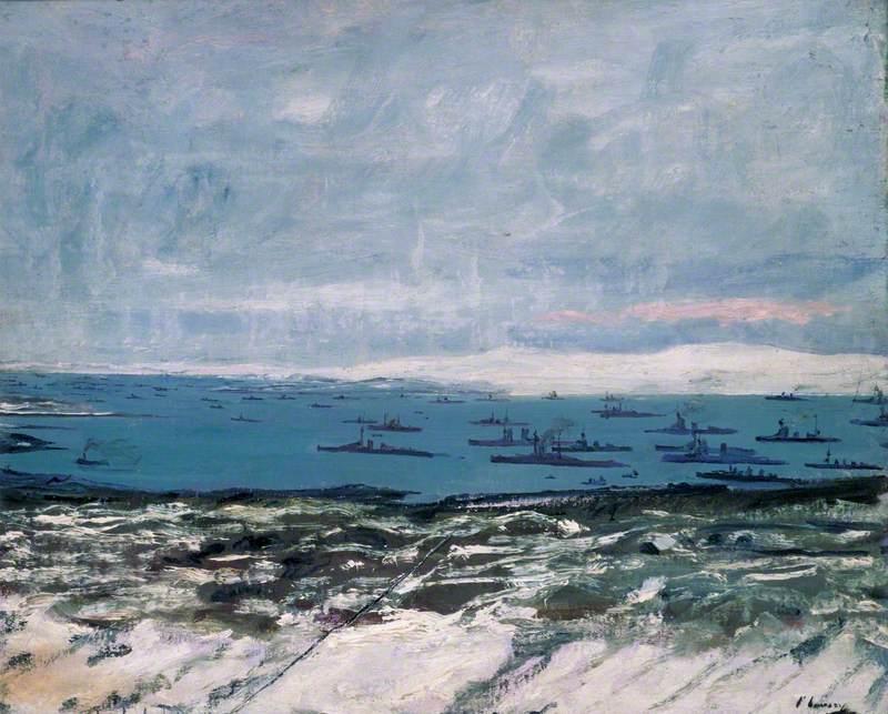 Scapa Flow, Orkney, From The Signal Station — Sir John Lavery