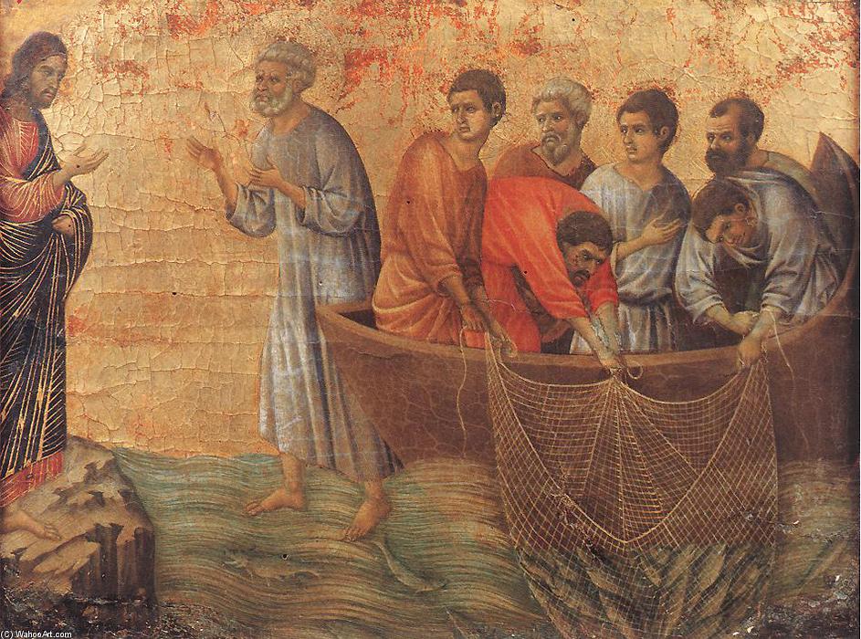 Auftritt Am See Tiberias — Duccio Di Buoninsegna