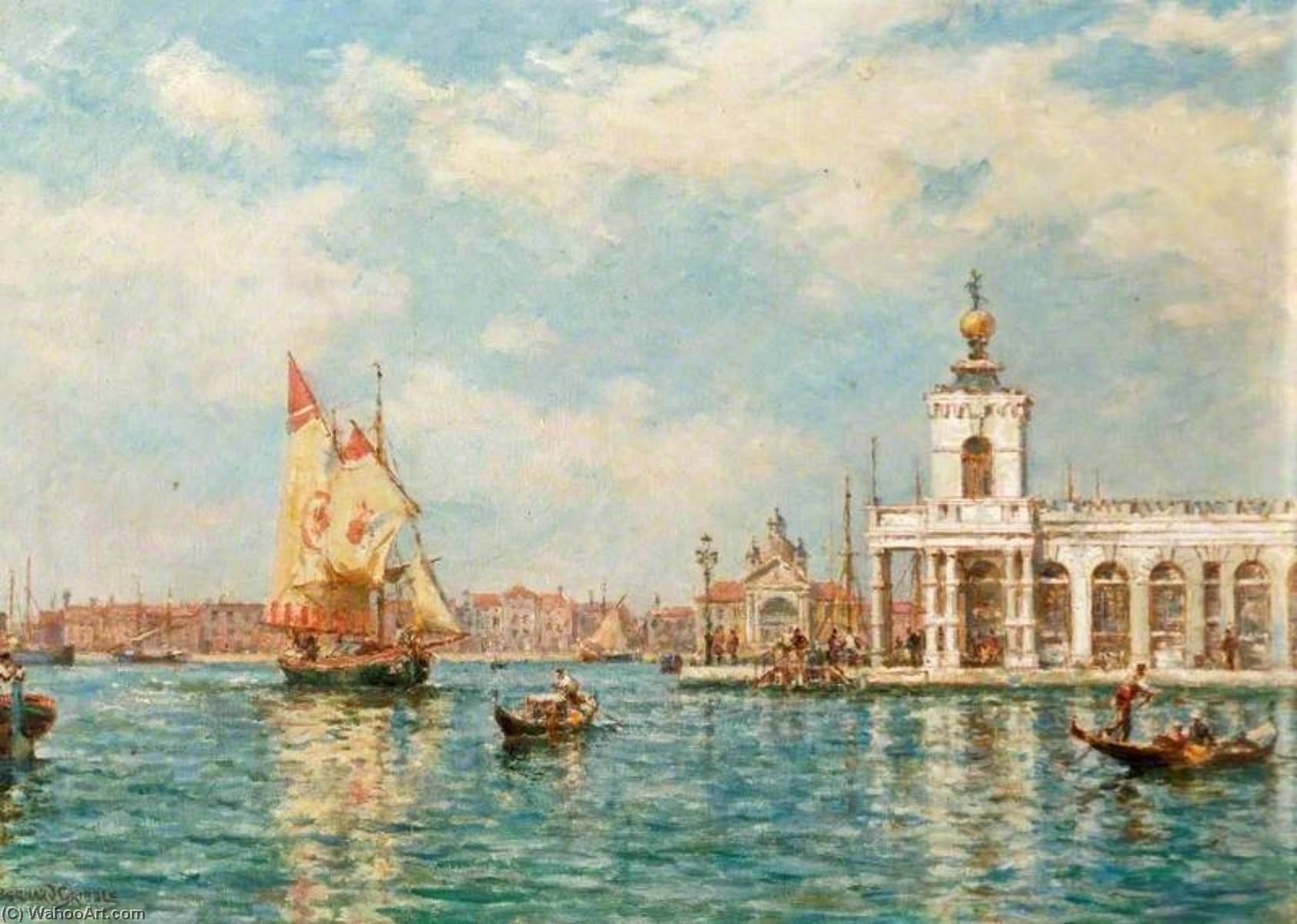 Old Custom House, Venice, Italy — Bernard Finnigan Gribble