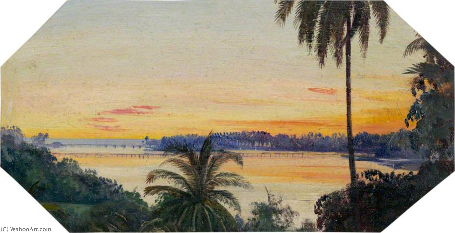 View From Kalutara, Ceylon (sri Lanka) — Marianne North