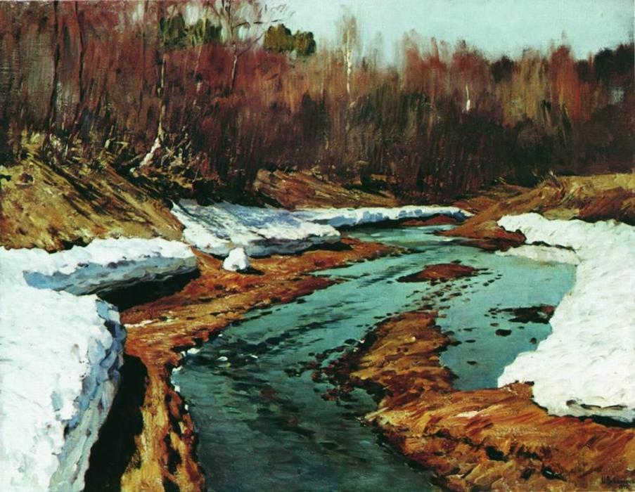 Springtime. The Last Snow. — イサク・イリイチ・レヴィタン