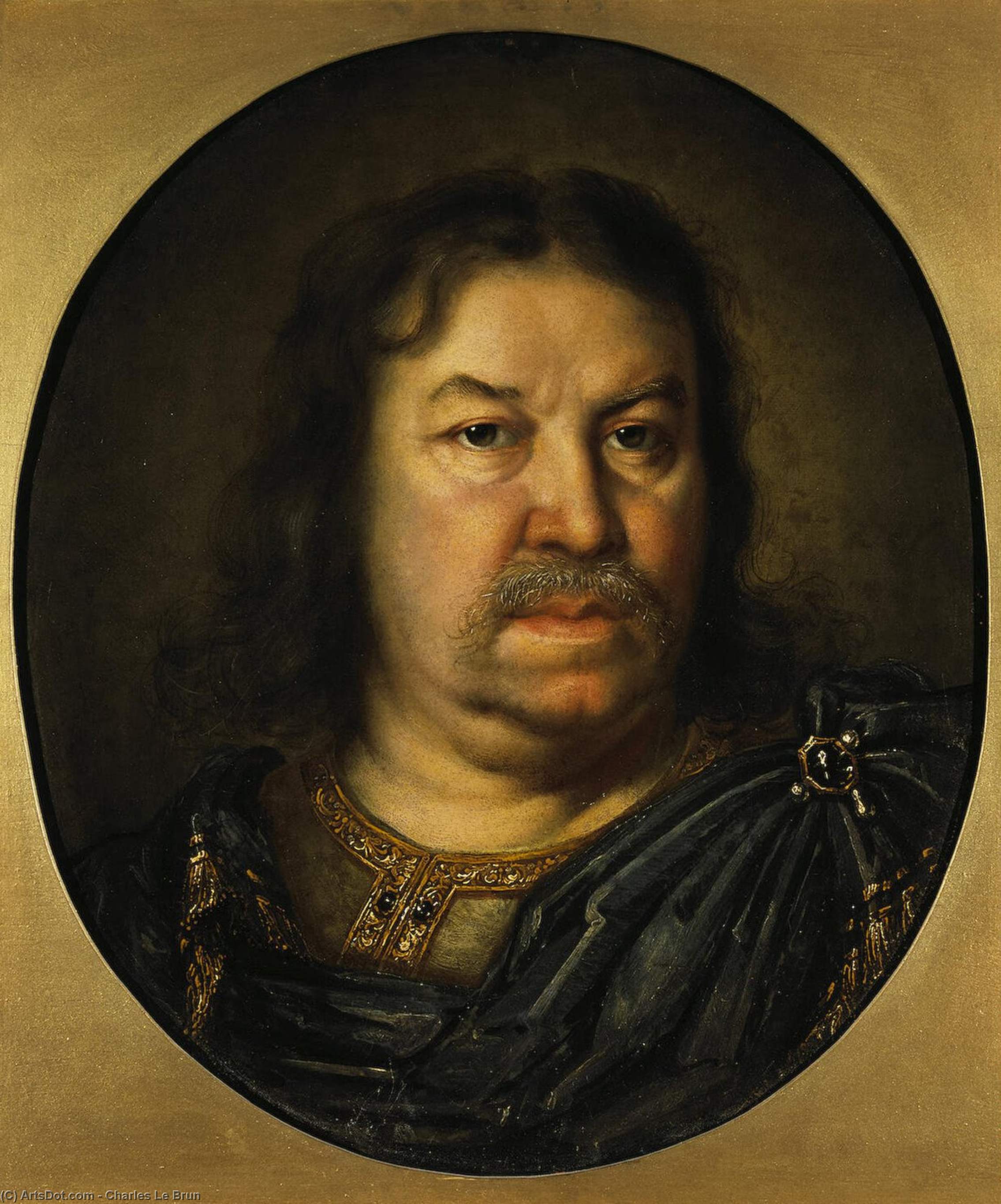 Portrait Of Senator Ya.f. Dolgoruky — Charles Le Brun