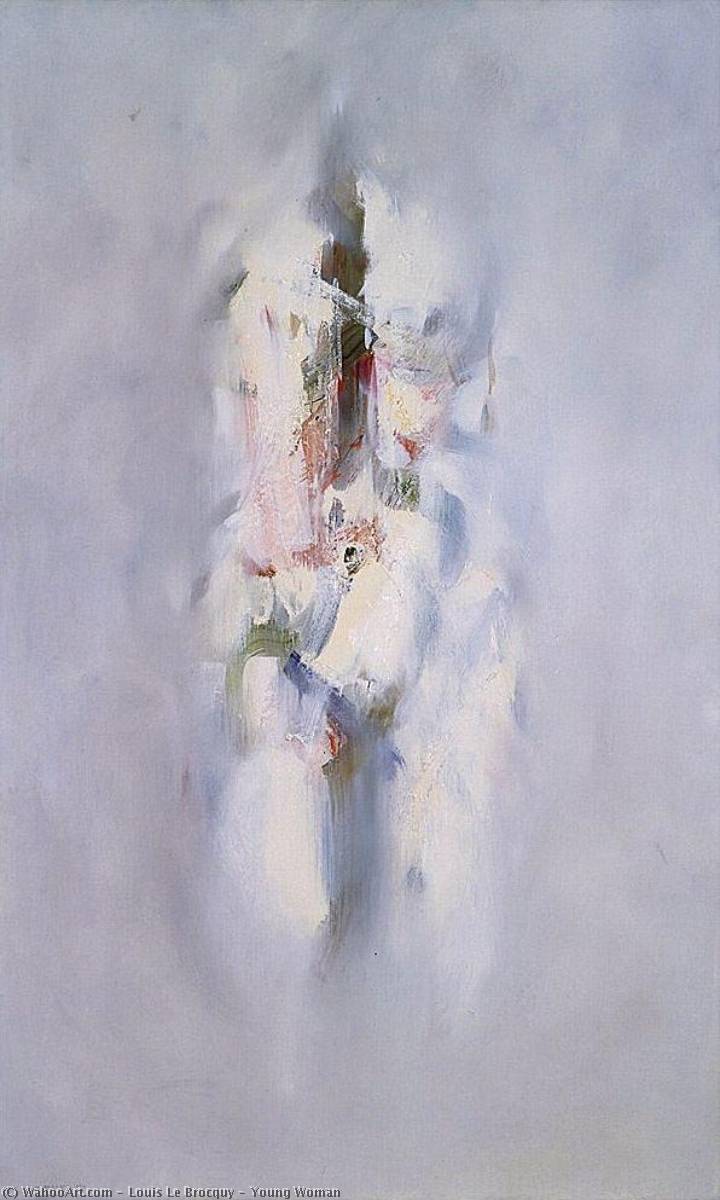 Young Woman — Louis Le Brocquy