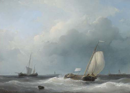 Shipping In A Stiff Breeze — Abraham Hulk Senior