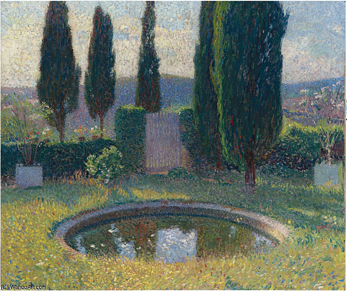 Le Bassin De Lautomne — Henri Jean Guillaume Martin
