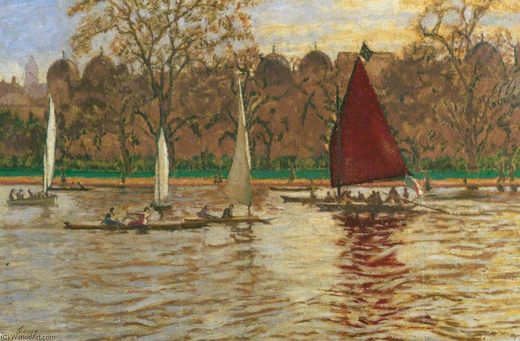Regent's Park, The 'jolly Roger' In The Home Water — Laura Sylvia Gosse