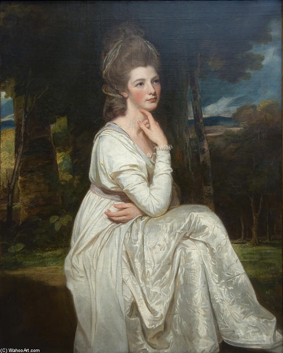 Lady Elizabeth Hamilton Condesa De Derby — George Romney
