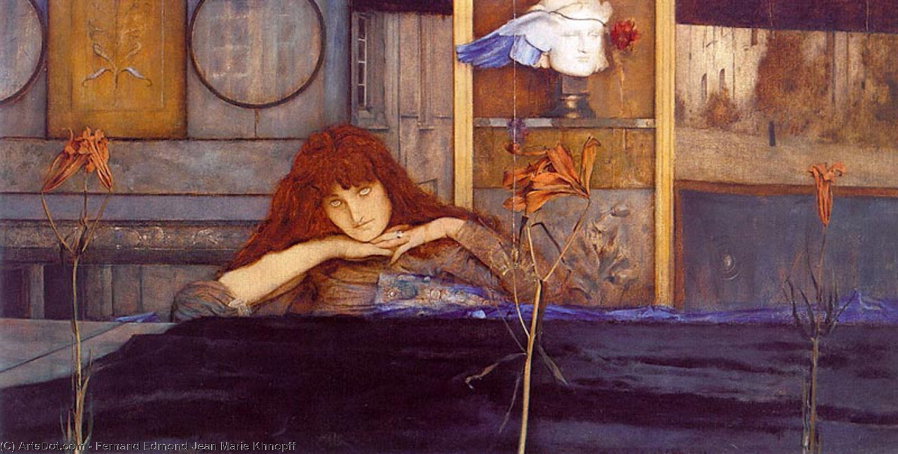 I Lock My Door Upon Myself — Fernand Edmond Jean Marie Khnopff