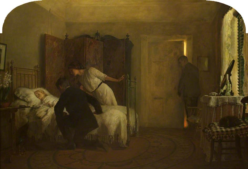 The Darkened Room — Frederick George Swaish
