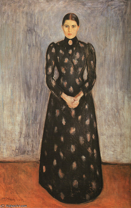 Syster Inger Nasjonalgalleri Oslo - Edvard Munchs Schwester Inger — Edvard Munch