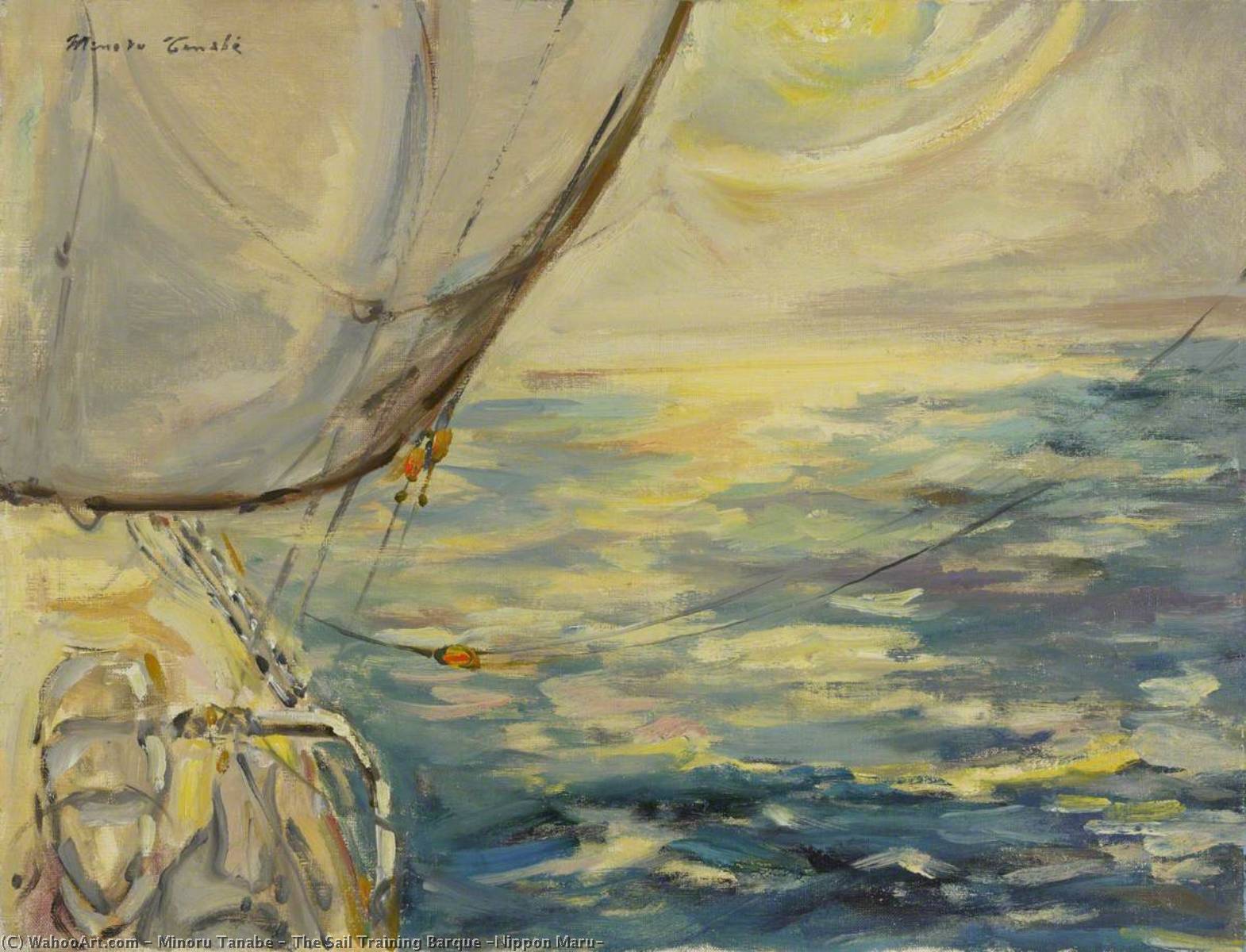 The Sail Training Barque 'nippon Maru' — Minoru Tanabe