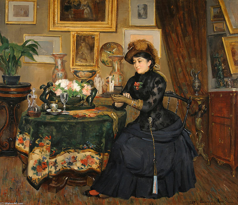 Parisian Interior — ポール・シャルル・ショカルヌ・モロー