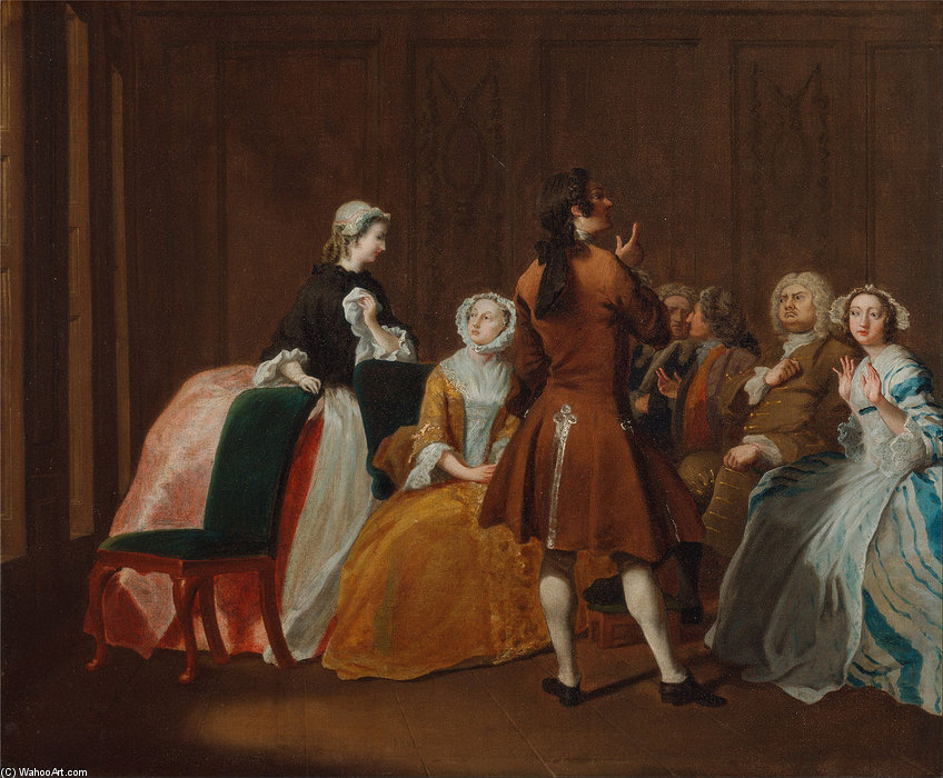 The Harlowe Family, From Samuel Richardson's — Joseph Highmore