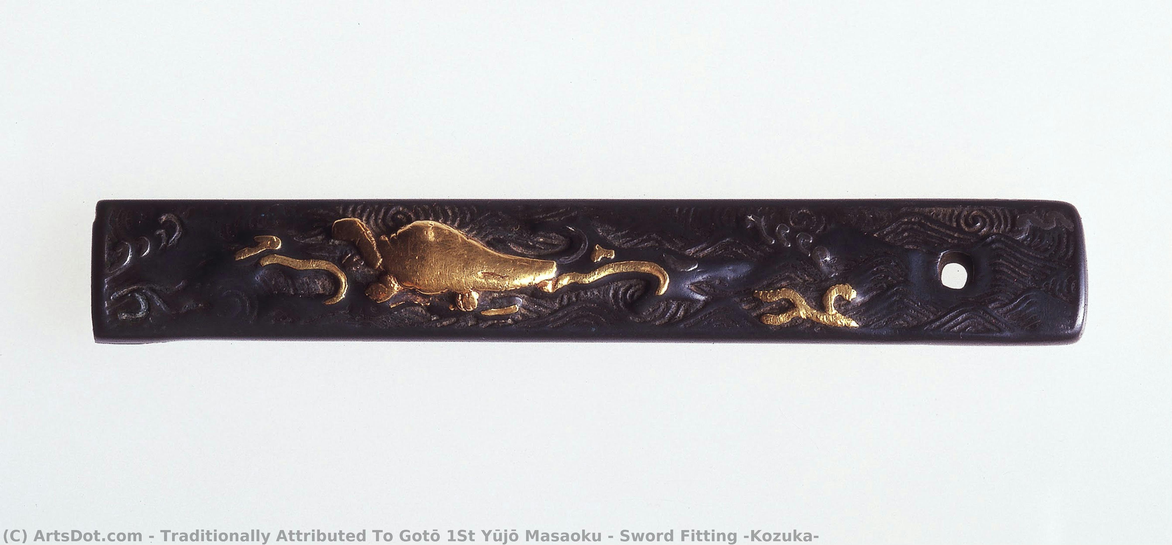 Sword Fitting (kozuka) — Traditionally Attributed To Gotō 1st Yūjō Masaoku
