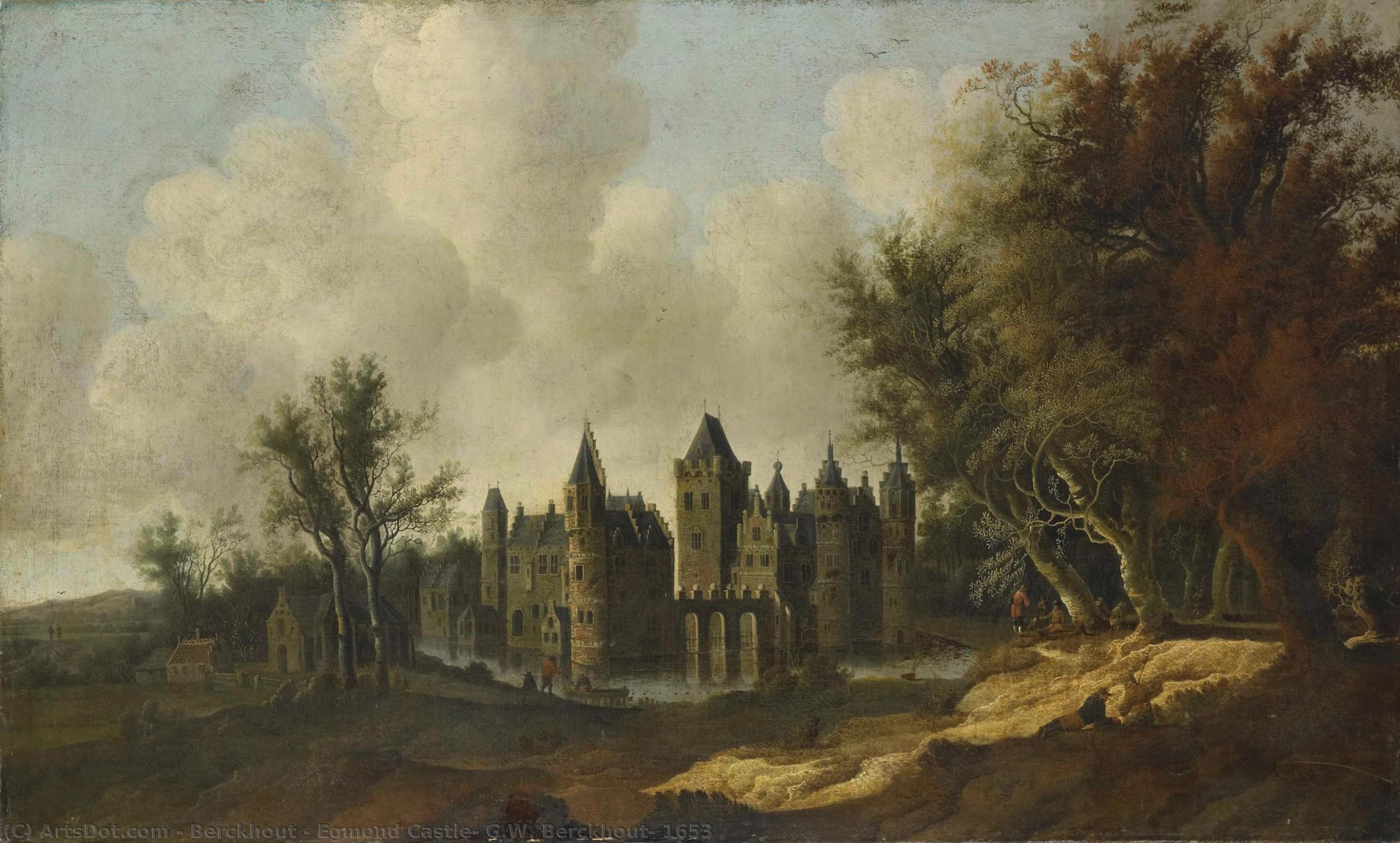 Egmond Castle, G.w. Berckhout, 1653 — G.w. Berckhout