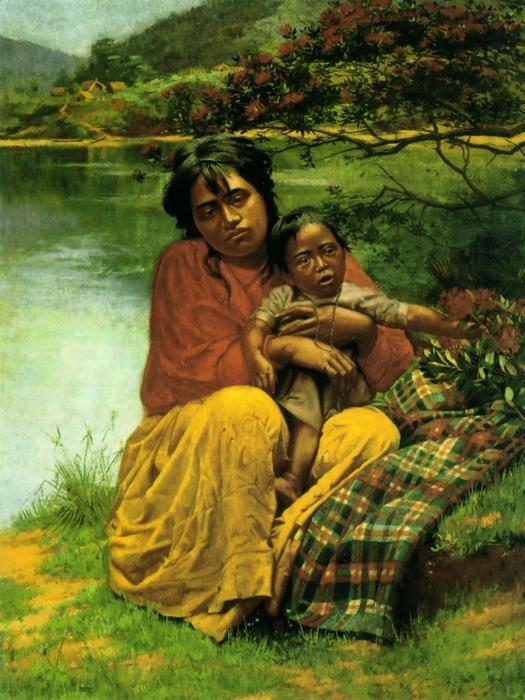 Day Dreams. Christmas Time In Maoriland — Charles Frederick Goldie