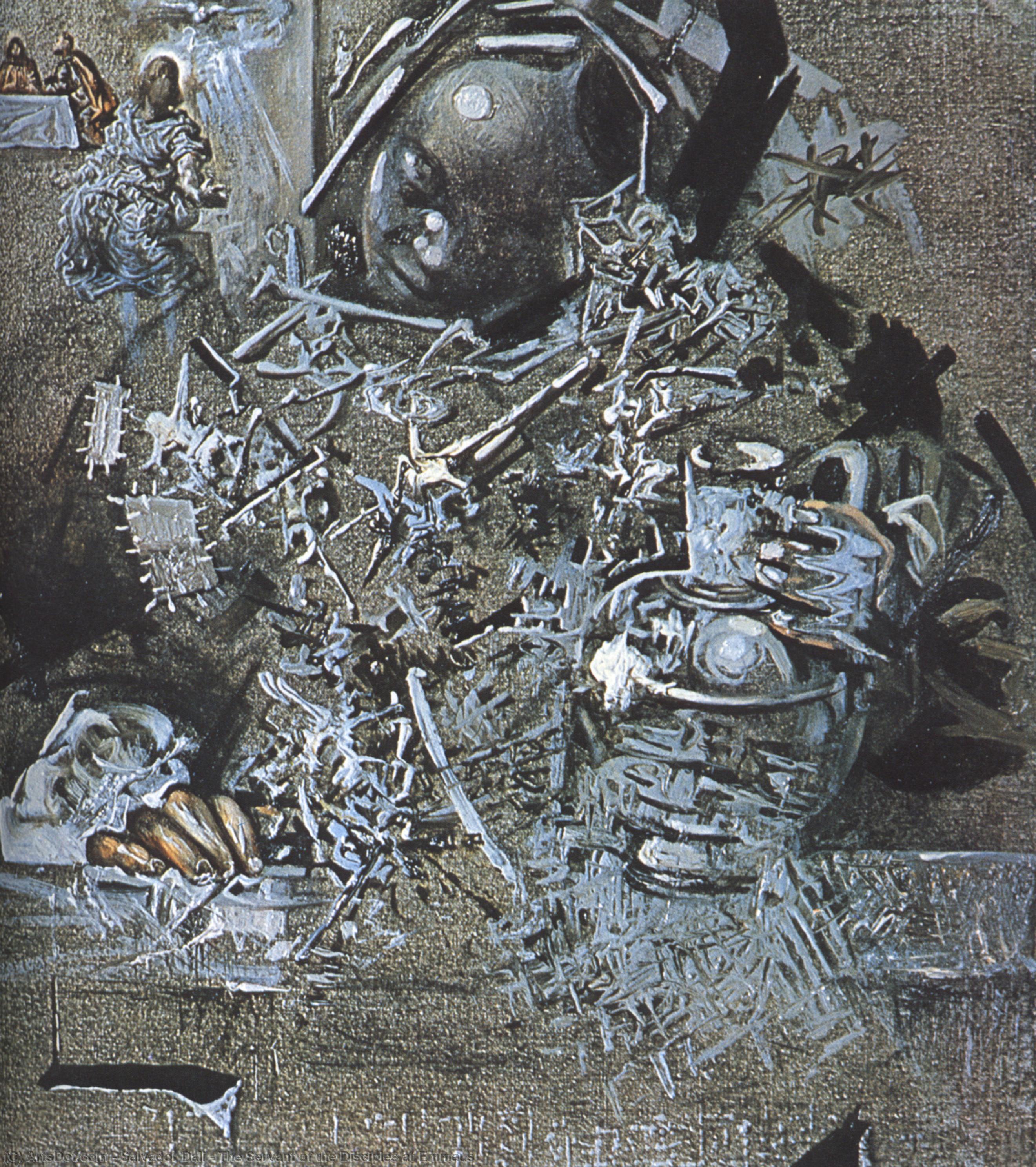 El Servidor De Los Discípulos En Emmaús — Salvador Dalí