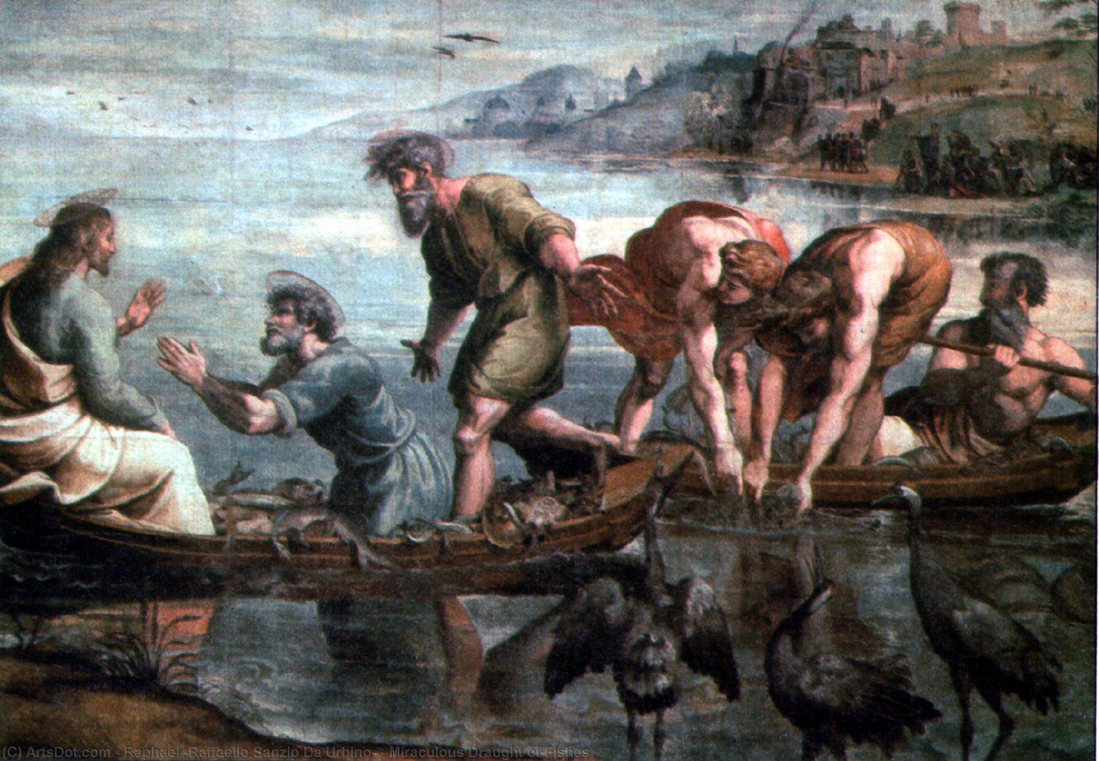 Miraculous Draught Of Fishes — Rafael