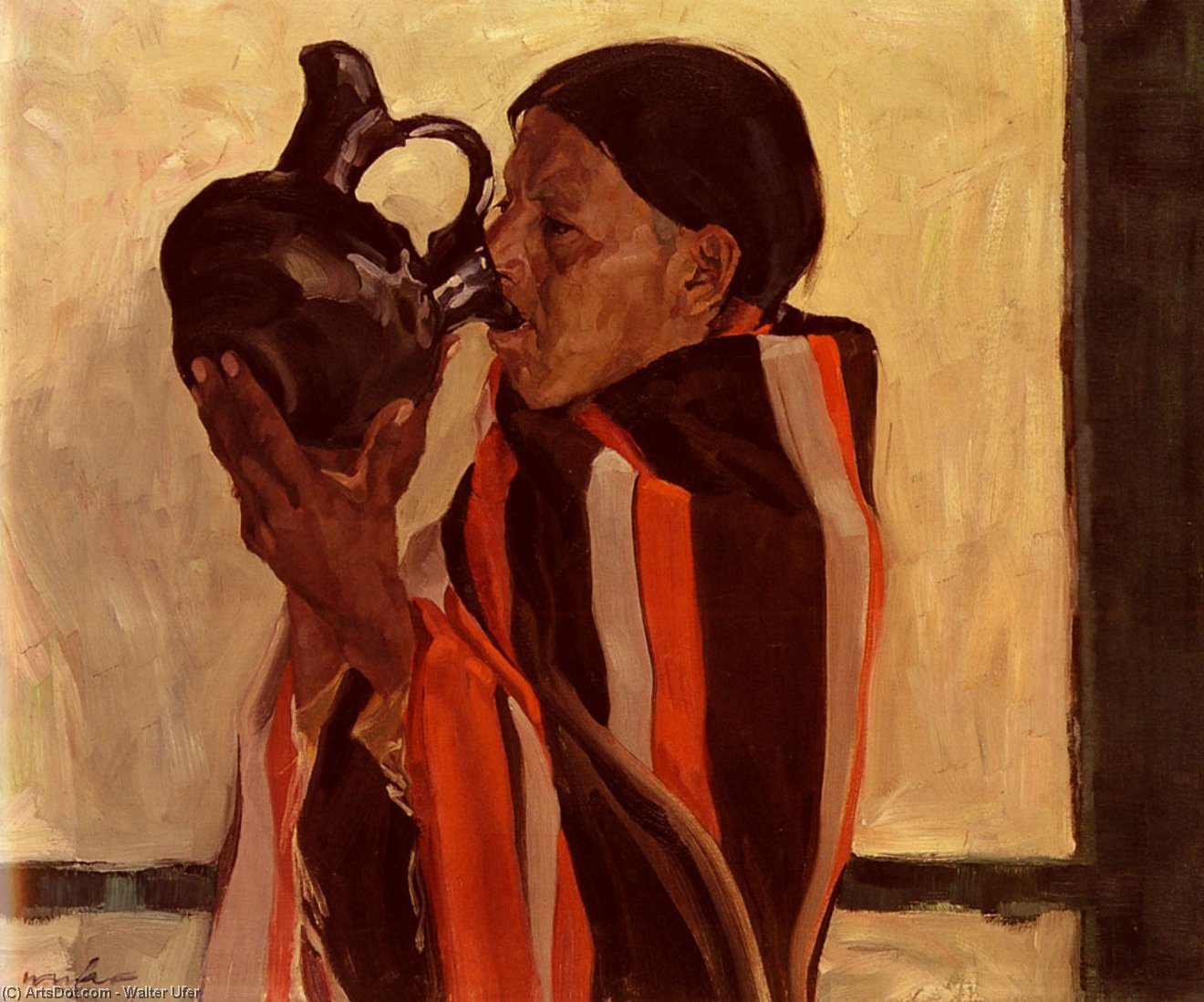 Taos Indian Drinking — Вальтер Уфер
