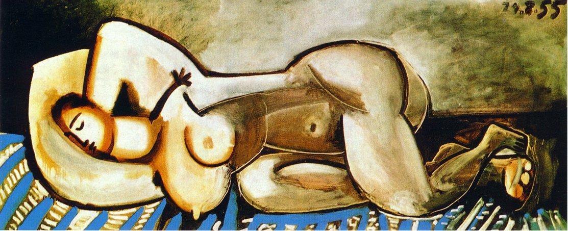 Lying Naked Woman — Pablo Picasso