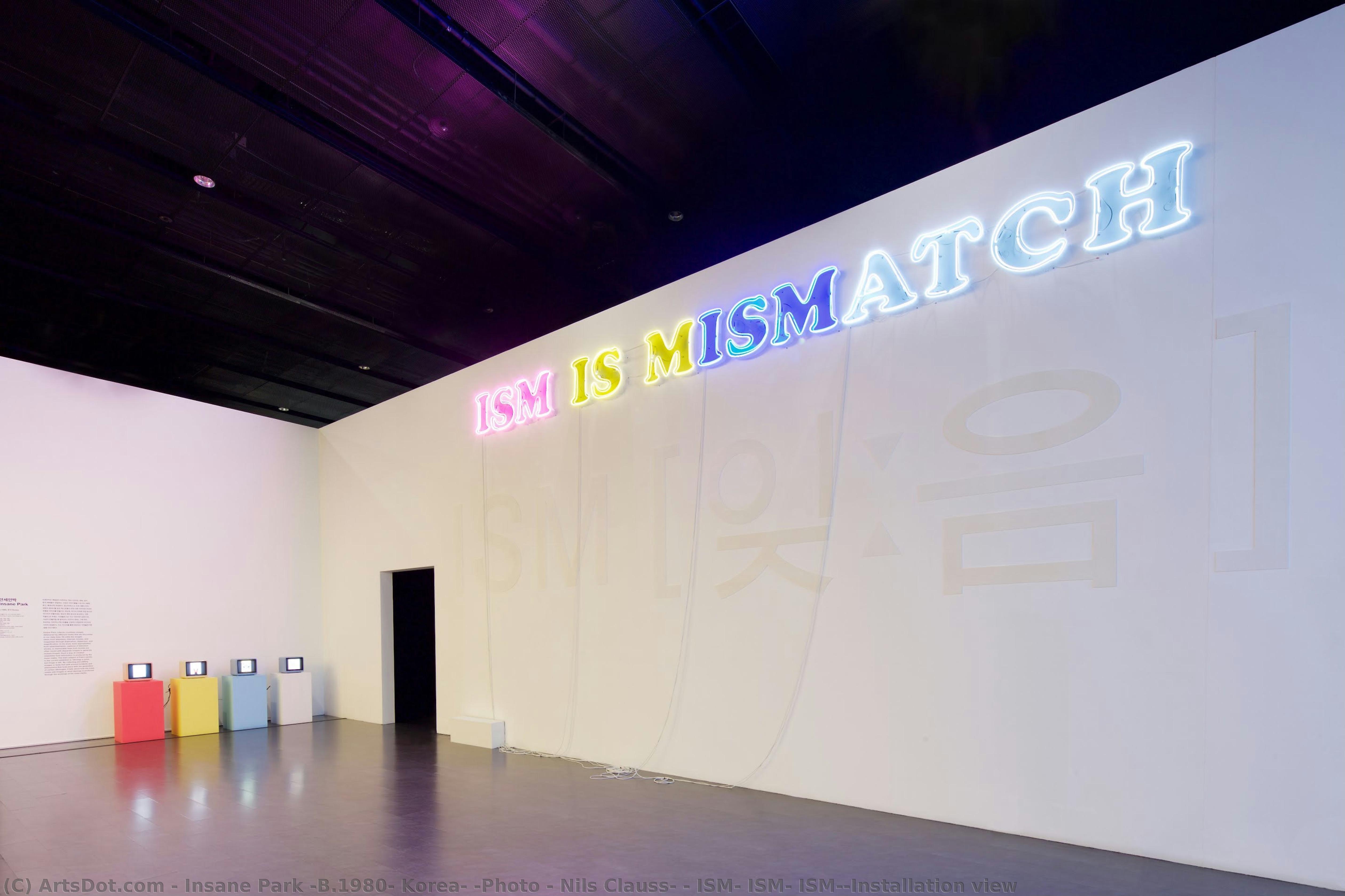 Ism, Ism, Ism!/installation View — Insane Park (b.1980, Korea) (photo : Nils Clauss)