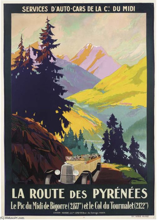 La Route Des Pyrénées — Willem Cornelis Rip