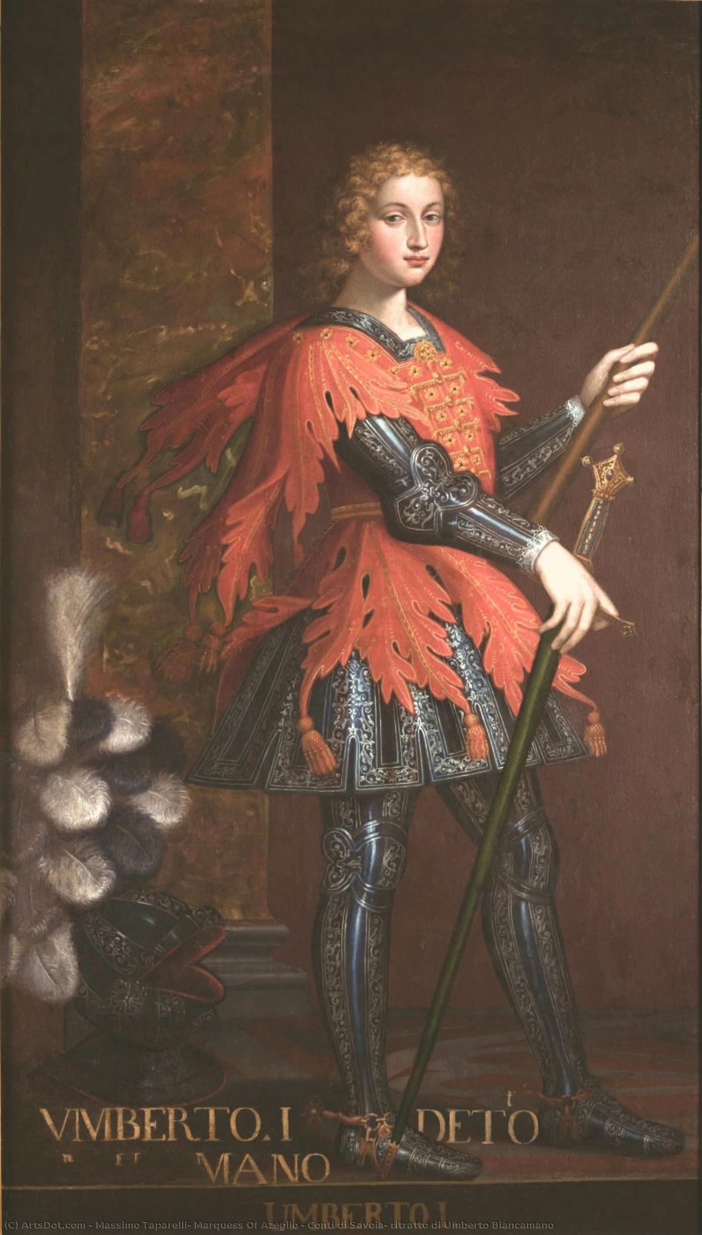Conti Di Savoia: Ritratto Di Umberto Biancamano — Massimo Taparelli D'azeglio
