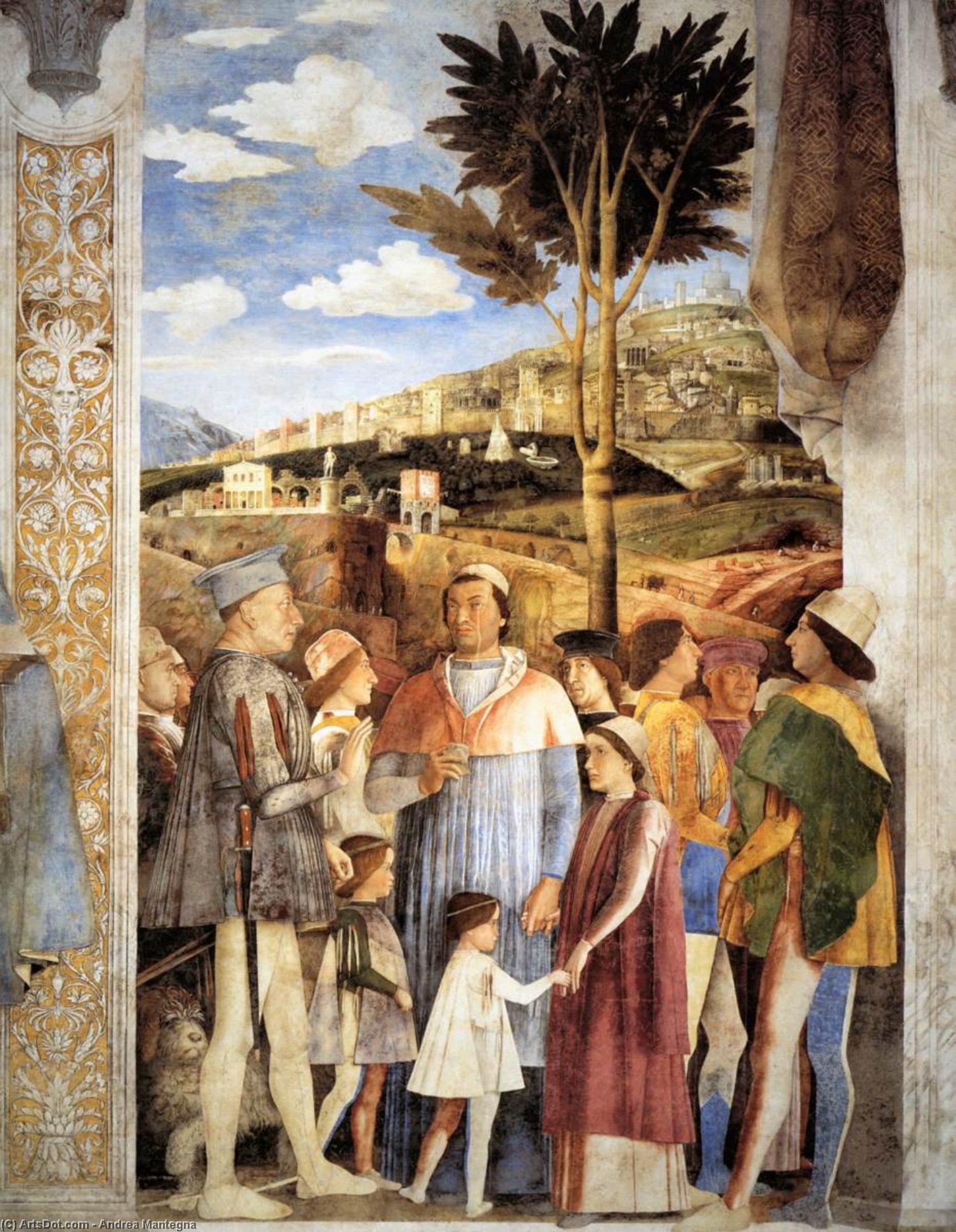 The Meeting — Andrea Mantegna