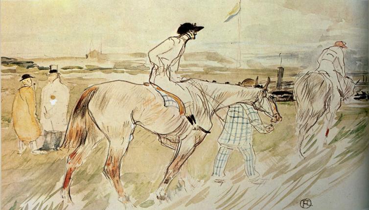 The Good Jockey — Henri De Toulouse-lautrec